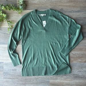 NWT Loft V Neck Sweater XS